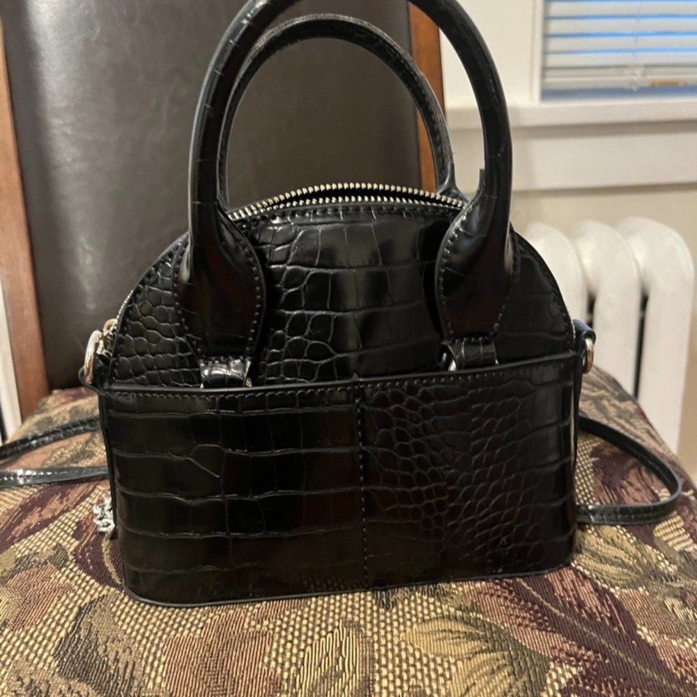ZARA MINI CROC BAG